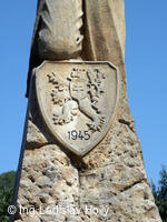 Památník, partizán Slávek Londa, Rusava